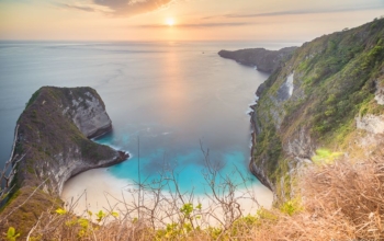 Kelingking Beach Sunset Nusa Penida